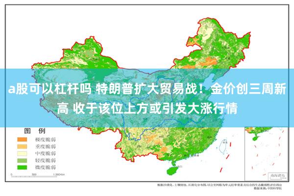 a股可以杠杆吗 特朗普扩大贸易战！金价创三周新高 收于该位上方或引发大涨行情