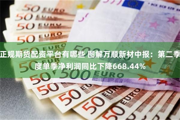 正规期货配资平台有哪些 图解万顺新材中报：第二季度单季净利润同比下降668.44%