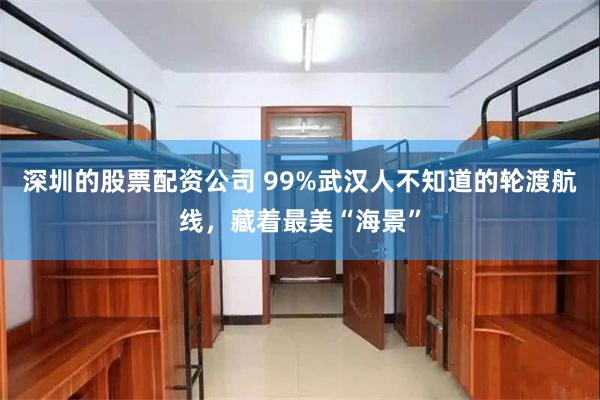 深圳的股票配资公司 99%武汉人不知道的轮渡航线，藏着最美“海景”