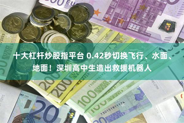 十大杠杆炒股指平台 0.42秒切换飞行、水面、地面！深圳高中生造出救援机器人