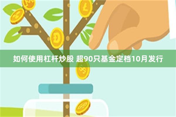 如何使用杠杆炒股 超90只基金定档10月发行